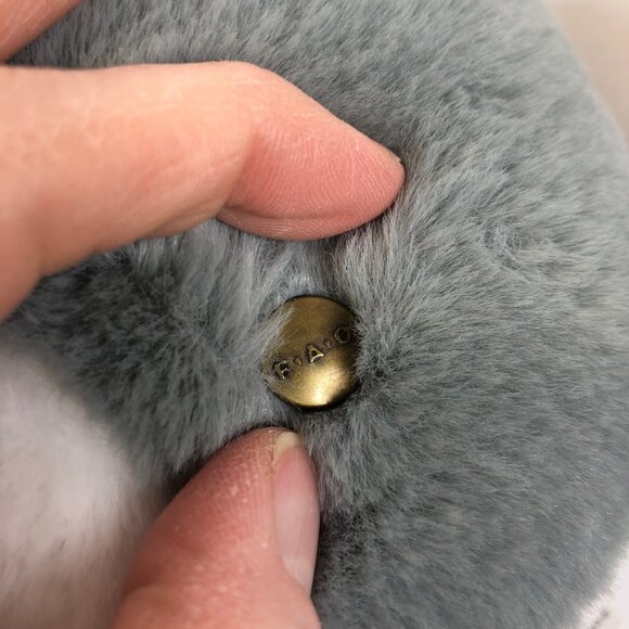 FAO Schwarz 12" Sparkles Plush Husky with Red Heart Boppers New with Tags - Picture 10 of 13